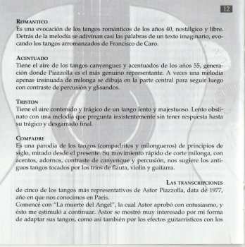 CD Baltazar Benitez: Music Of Astor Piazzolla