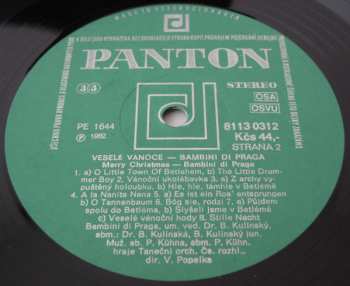 LP Bambini Di Praga: Veselé Vánoce (Merry Christmas)