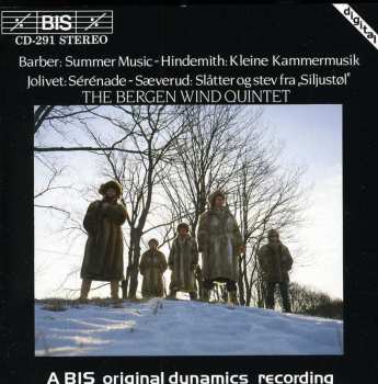 CD Paul Hindemith: Wind Quintets By Barber, Sæverud, Jolivet & Hindemith