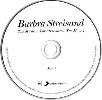 2CD Barbra Streisand: The Music... The Mem'ries... The Magic! (Live In Concert) DLX