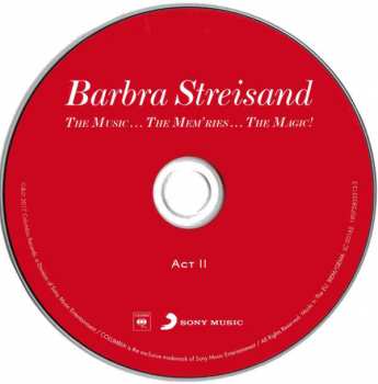 2CD Barbra Streisand: The Music... The Mem'ries... The Magic! (Live In Concert) DLX