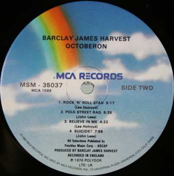 LP Barclay James Harvest: Octoberon