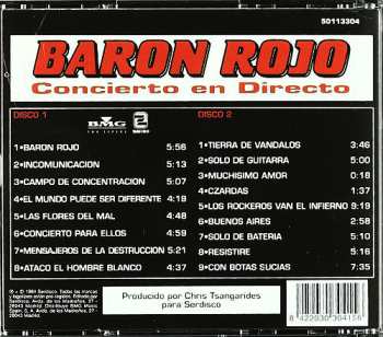 2CD Barón Rojo: Barón Al Rojo Vivo
