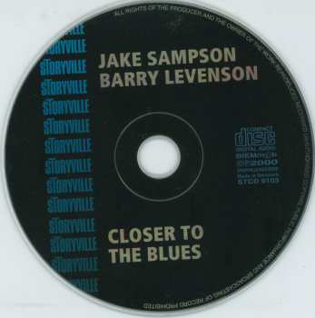 CD Barry Levenson - Jake Sampson Band: Closer To The Blues