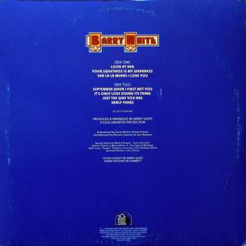 LP Barry White: Barry White The Man