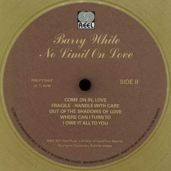 LP Barry White: No Limit On Love NUM | CLR