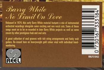LP Barry White: No Limit On Love NUM | CLR