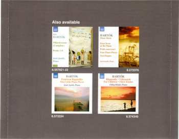 CD Béla Bartók: Piano Music • 9