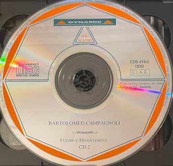 2CD Bartolomeo Campagnoli: Fughe E Divertimenti