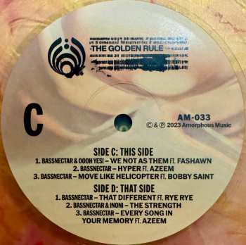 3LP Bassnectar: The Golden Rule CLR | LTD