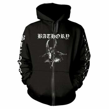 Merch Bathory: Mikina so zipsom Goat