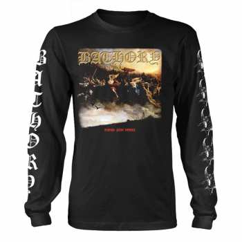 Merch Bathory: Tričko s dlhým rukávom Blood Fire Death 2