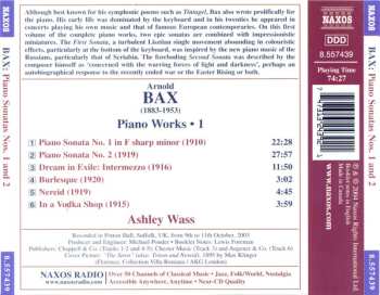 CD Arnold Bax: Piano Sonatas Nos. 1 & 2 - Dream In Exile & Nereid
