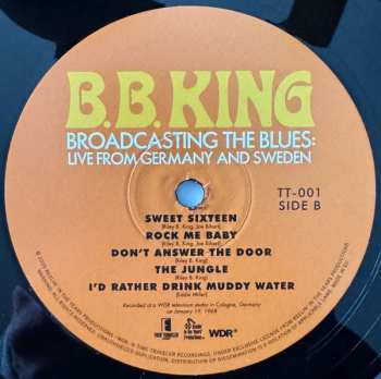2LP B.B. King: Broadcasting The Blues: Live From Germany And Sweden DLX | LTD | NUM