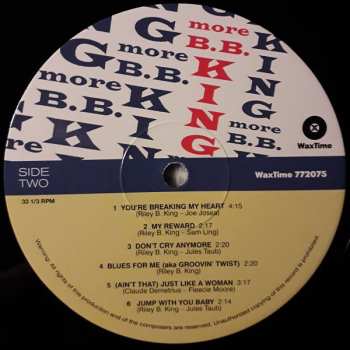 LP B.B. King: More B.B. King LTD