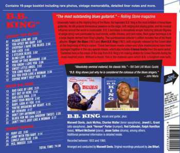 CD B.B. King: Singin' The Blues Plus More B.B. King
