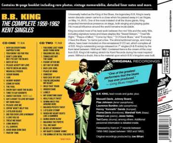 2CD B.B. King: The Complete 1958 - 1962 Kent Singles