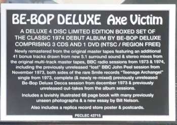3CD/DVD/Box Set Be Bop Deluxe: Axe Victim LTD