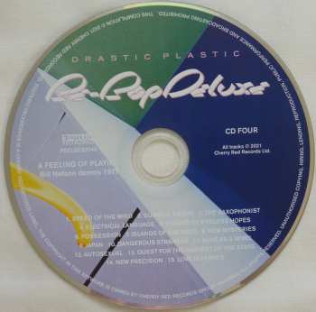 4CD/2DVD/Box Set Be Bop Deluxe: Drastic Plastic LTD | DLX