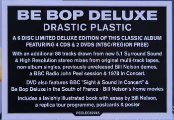 4CD/2DVD/Box Set Be Bop Deluxe: Drastic Plastic LTD | DLX