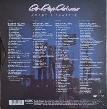 4CD/2DVD/Box Set Be Bop Deluxe: Drastic Plastic LTD | DLX