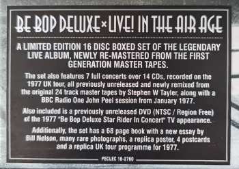 15CD/DVD/Box Set Be Bop Deluxe: Live! In The Air Age LTD