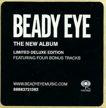 CD Beady Eye: BE DLX | LTD | DIGI
