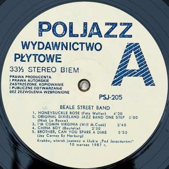 LP Beale Street Band: Live