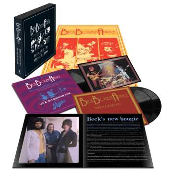 4LP Beck, Bogert & Appice: Live In Japan 1973 & Live In London 1974 (180g) (limited Edition)
