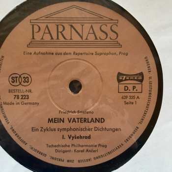 2LP Bedřich Smetana: Mein Vaterland