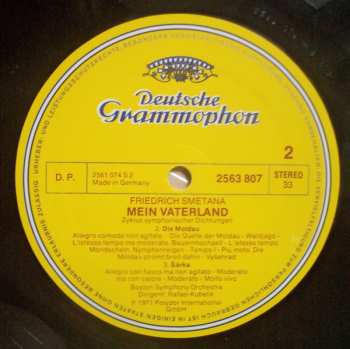 2LP Bedřich Smetana: Mein Vaterland