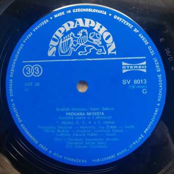 3LP/Box Set Bedřich Smetana: Prodaná Nevěsta