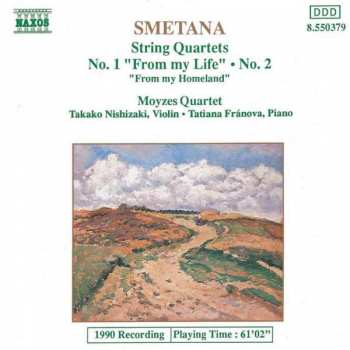 CD Bedřich Smetana: String Quartets Nos. 1 & 2 - "From My Homeland"