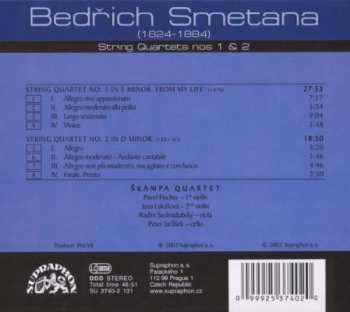 CD Škampa Quartet: String Quartets Nos.1 & 2