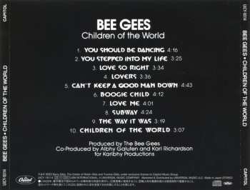 CD Bee Gees: Children Of The World = チルドレン・オブ・ザ・ワールド