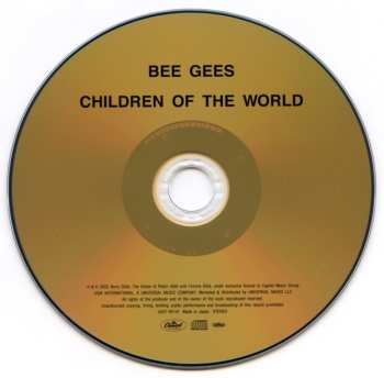 CD Bee Gees: Children Of The World = チルドレン・オブ・ザ・ワールド