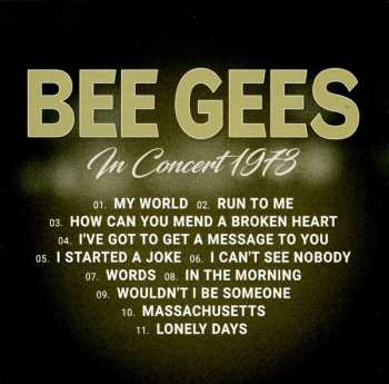 CD Bee Gees: In Concert 1973