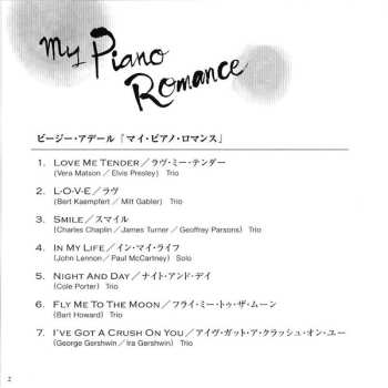 CD Beegie Adair: My Piano Romance