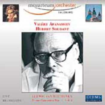 Album Beethoven / Afanassiev / Soudant / Mozarteum Orch: Piano Concertos 1 2 & 4