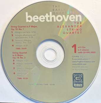 9CD/Box Set Ludwig van Beethoven: The Complete String Quartets