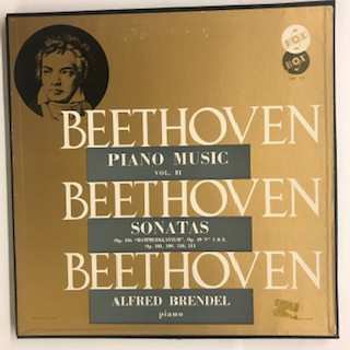 3LP Ludwig van Beethoven: Piano Music (Complete) Vol. II