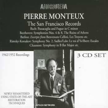3CD Johann Sebastian Bach: Pierre Monteux
