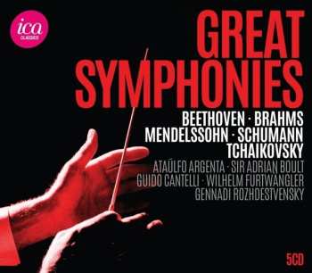 5CD Beethoven / Brahms / Schumann / Tchaikovsky: Great Syms