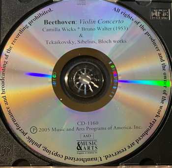 CD Ludwig van Beethoven: Violin Concerto With Works By Bloch, Sibelius & Tchaikovsky