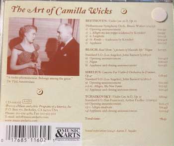 CD Ludwig van Beethoven: Violin Concerto With Works By Bloch, Sibelius & Tchaikovsky