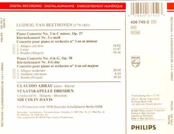 CD Ludwig van Beethoven: Klavierkonzerte Nr. 3 & 4
