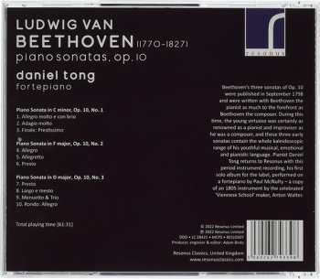 CD Ludwig van Beethoven: Piano Sonatas, Op. 10