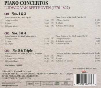 3CD/Box Set Ludwig van Beethoven: Piano Concertos