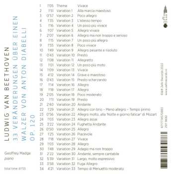 CD Ludwig van Beethoven: Diabelli Variations