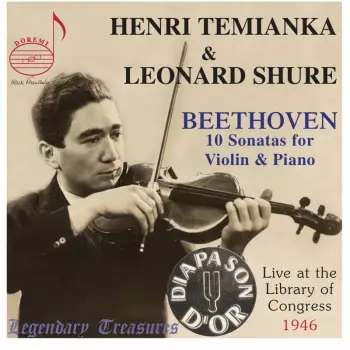 10 Sonatas For Violin & Piano (Live At The Library Of Congress 1946)